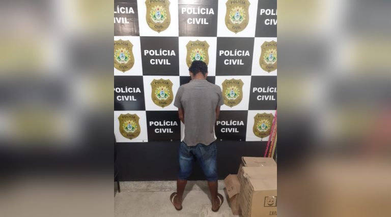 Homem é preso ao furtar loja em Cruzeiro do Sul