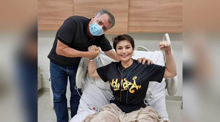 Em tratamento, Jéssica Sales diz que tumor na mama está reduzindo e comemora: “A vitória é nossa”￼￼