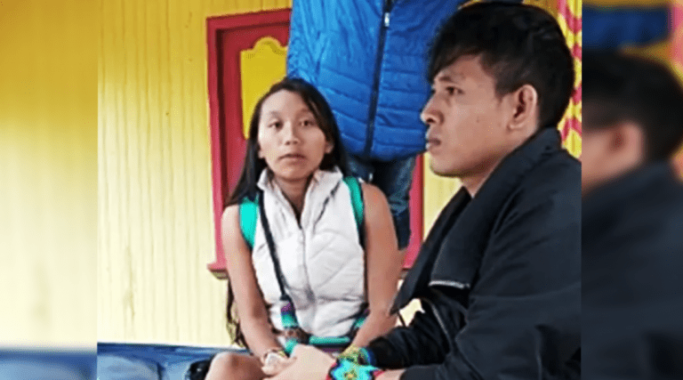 Casal Huni Kuin perde residência após cheia no Jordão e consegue salvar apenas filha de 2 anos