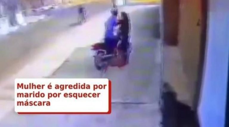 Mulher é agredida pelo marido no meio da rua por esquecer máscara facial em casa de Boa Vista