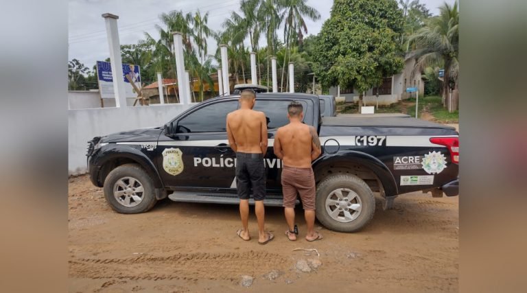Polícia Civil prende dois em Manoel Urbano