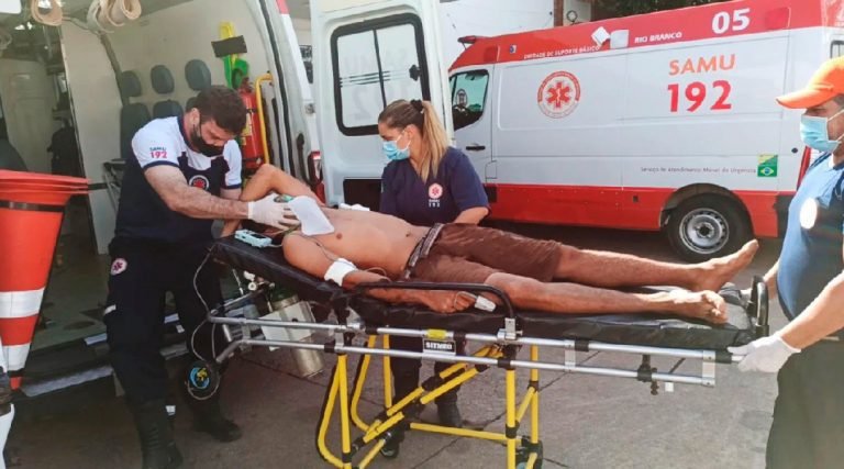 Jovem é ferido com facada no peito no segundo distrito de Rio Branco