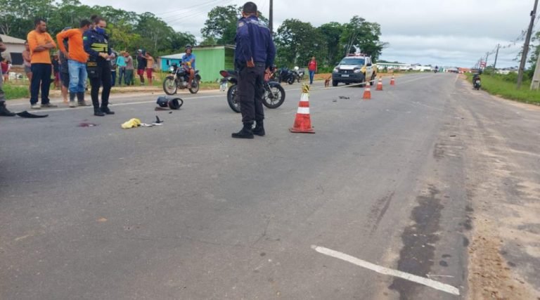 Acidente na estrada da Variante deixa o motoqueiro em estado grave