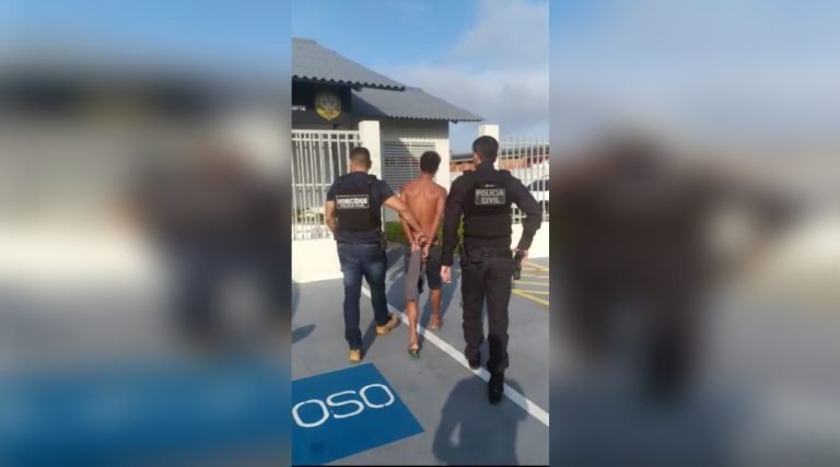 Homem é preso para cumprir pena de estupro de vulnerável, crime ocorreu há mais de 3 anos