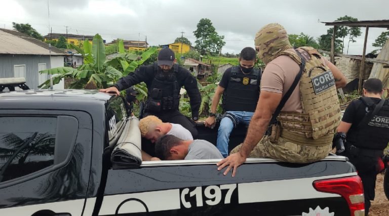 Foragido é preso responsável por homicídio, tráfico de drogas e outros crimes