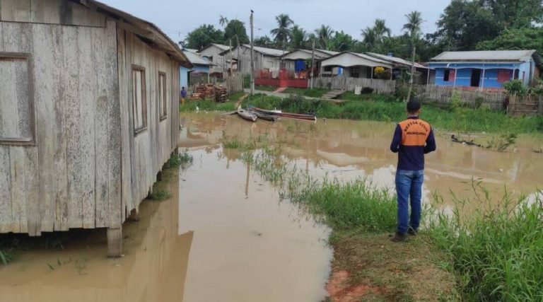 Prefeitura de Guajará (AM) decreta Situação de Emergência por conta da cheia que atinge o município