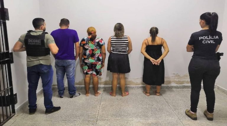 Polícia Civil prende cinco investigados por roubo em Rio Branco