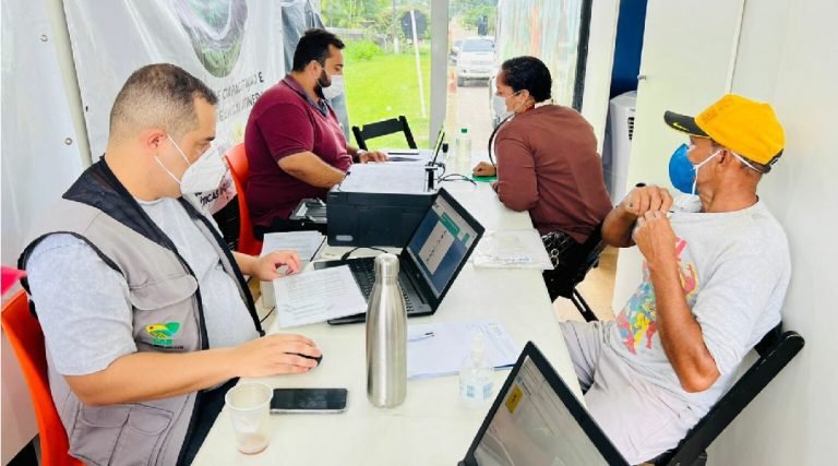 Carreta Ambiental inicia atendimentos em Rodrigues Alves