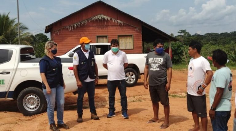 Deracre leva melhorias de acesso a aldeias Katukina em Cruzeiro do Sul