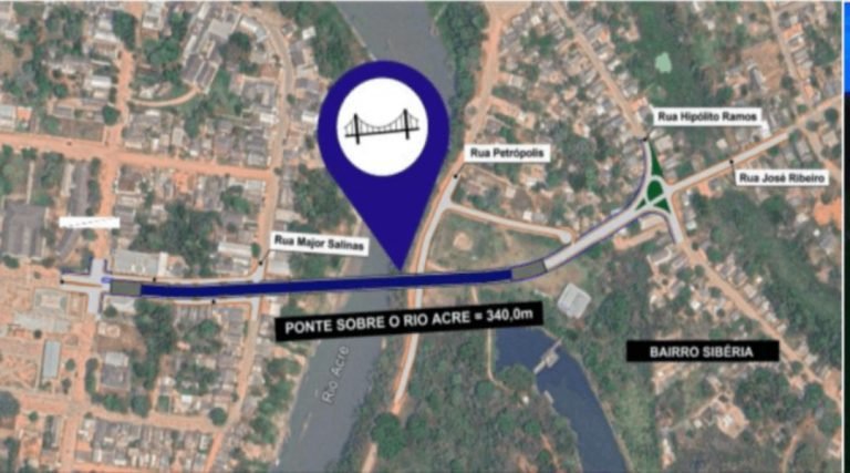 Gladson assinará sábado a ordem de serviço para construção da Ponte da Sibéria, em Xapuri