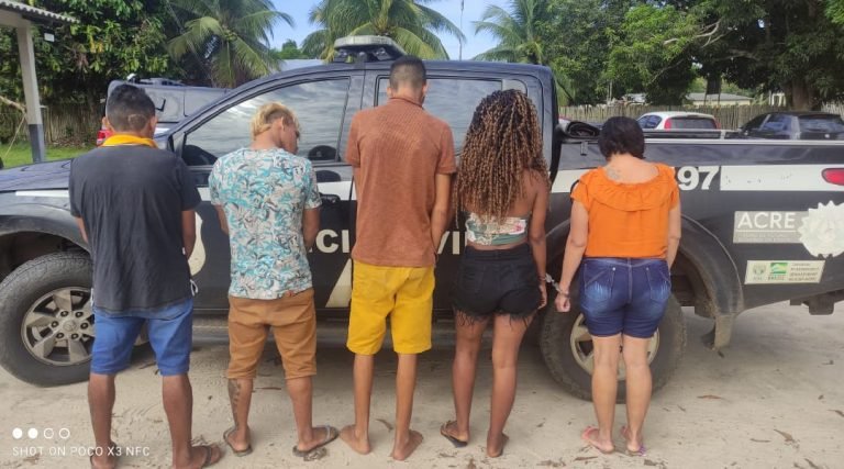 Polícia prende mais 4 pessoas por furtos no município de Mâncio Lima
