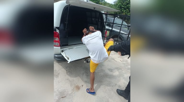 Foragido da Justiça é preso por cometer arrombamentos e roubar gados em Mâncio Lima