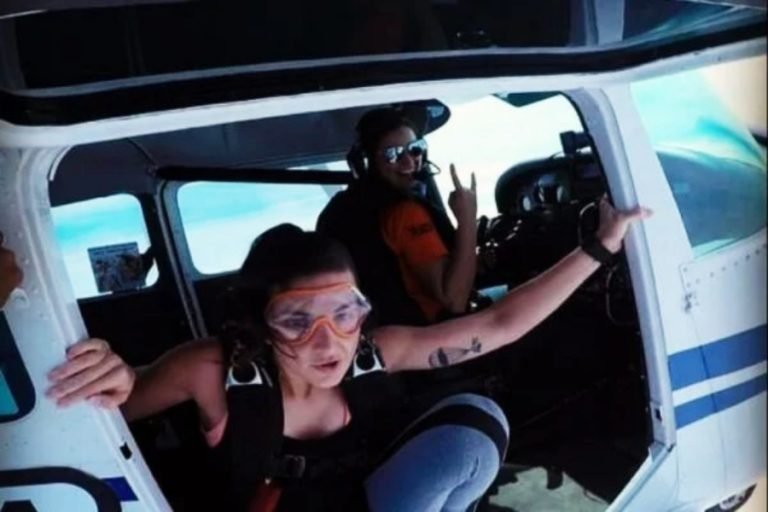 Vídeo mostra momento em que paraquedista do Exército cai durante salto