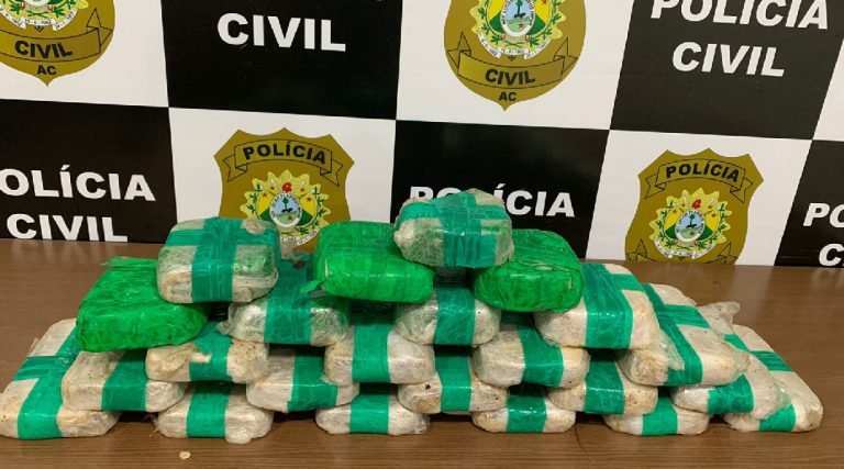 Homem é preso com mais de 20 quilos de cocaína na BR-364 próximo ao Liberdade