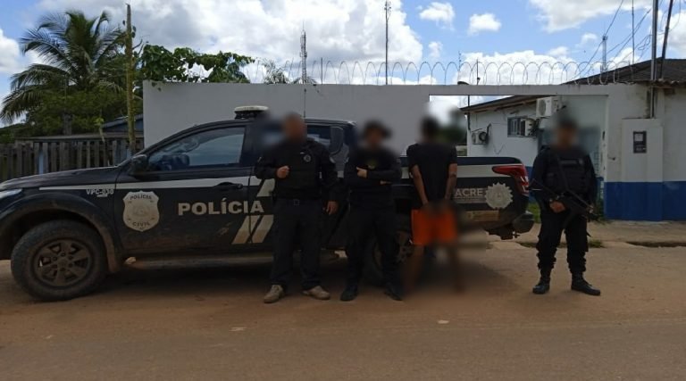 Polícia Civil prende líder de organização criminosa em posse de duas armas de fogo em Bujari