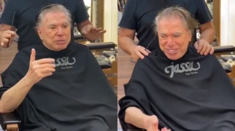 De volta aos trabalhos, Silvio Santos renova o visual para gravações: “Jovem”