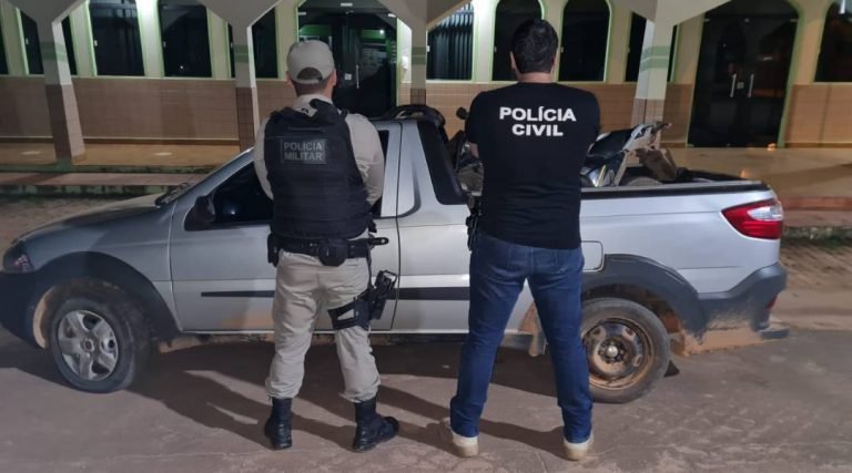 Ação integrada das forças de segurança recuperam três veículos em Plácido de Castro