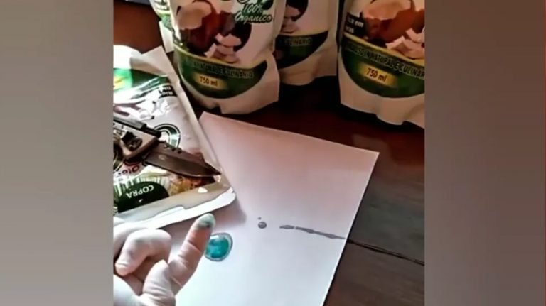 Venezuelanos são presos com mais de 4kg de cocaína líquida dentro de pacotes de óleo de coco no AC