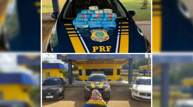 PRF apreende quase 130kg de drogas durante fiscalização no Acre