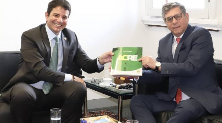 Governador se reúne com embaixador em Londres para apresentar projeto de turismo do Acre