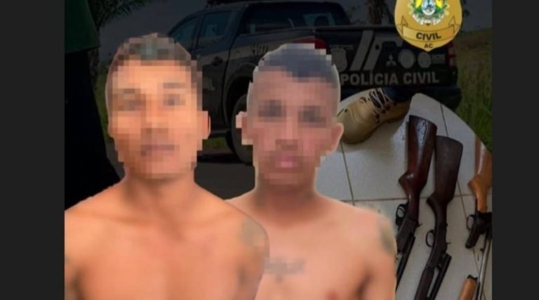 Polícia Civil prende suspeitos de arrombamentos, roubos e cárcere privado em Feijó