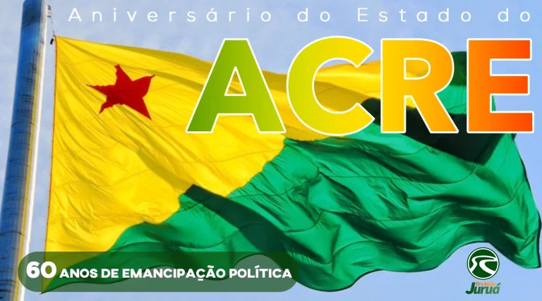 Estado do Acre completa 60 anos de emancipação política nesta quarta-feira (15)
