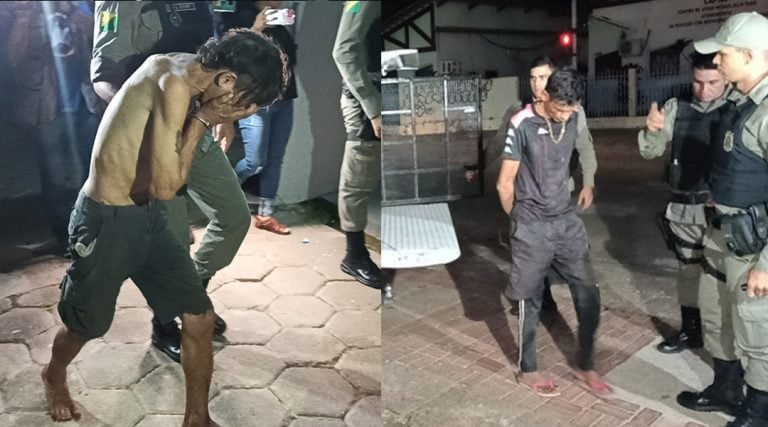 Polícia prende dupla acusada de tentar matar morador de rua