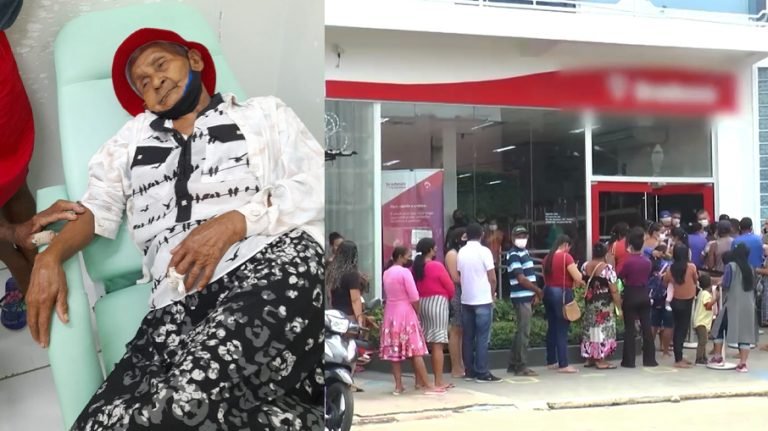 Descaso: Idosa desmaia ao aguardar por atendimento em agência bancária de Cruzeiro do Sul