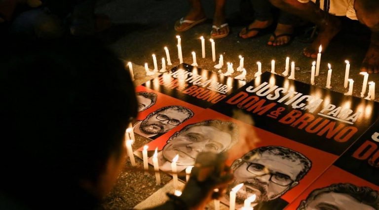 Suspeito preso pela PF nega participação nas mortes de Bruno e Dom