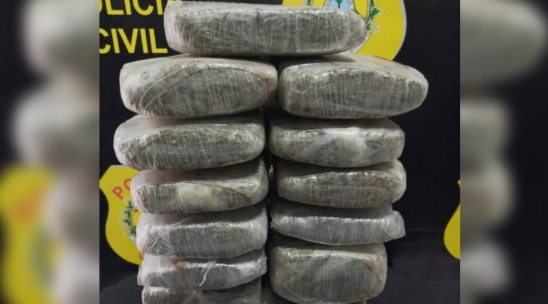 Ação integrada das forças de segurança apreende mais 16 kg de entorpecente em Marechal Thaumaturgo