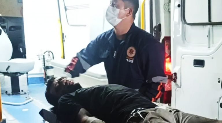 Bebedeira entre “amigos” termina com um homem atingido por golpes de faca