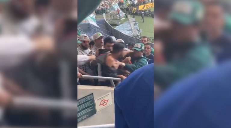 Torcedor acreano é agredido com socos e pontapés durante jogo do Flamengo vs Palmeiras