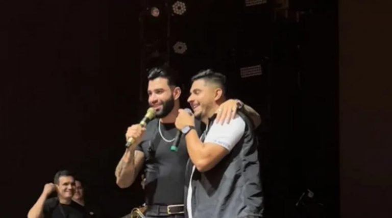 Emocionado, cantor acreano Matheus Lira divide palco com Gusttavo Lima: “Como sempre sonhei”