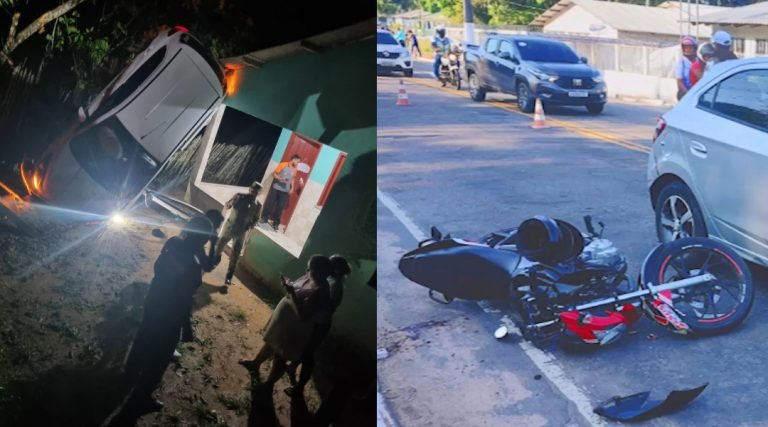 Polícia Militar divulga balanço de acidentes ocorridos no final de semana