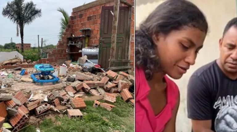 Campanha nacional é feita para ajudar mãe que perdeu bebê durante vendaval no Acre