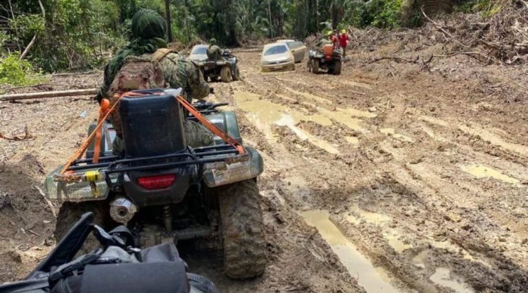 Polícia resgata taxistas isolados em ramal do Barbary
