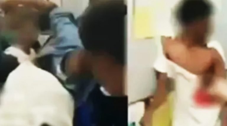 Vídeo; briga em escola de Rio Branco acaba com um aluno esfaqueado