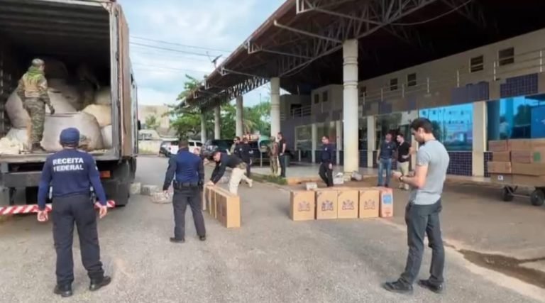No AC, ação conjunta ao contrabando de cigarros dá prejuízo de quase 1 milhão de reais