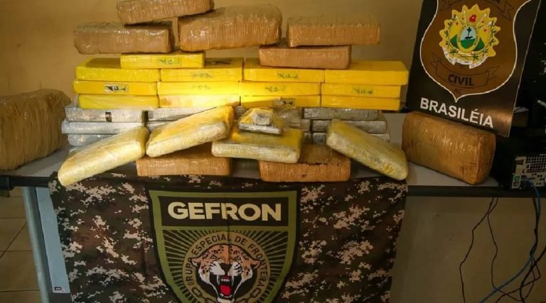 Taxista é preso com mais de 46 quilos de cocaína escondidos no interior do Acre