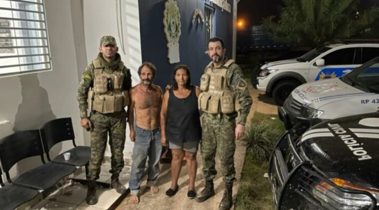 Após perseguição policial, casal sequestrado em Rondônia é resgatado no Acre