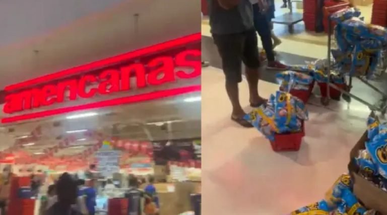 Promoção de Cheetos a R$ 1,19 na Americanas de Rio Branco causa confusão; VEJA VÍDEO