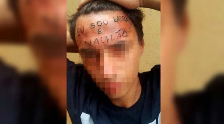 Jovem que teve testa tatuada após roubo é preso novamente