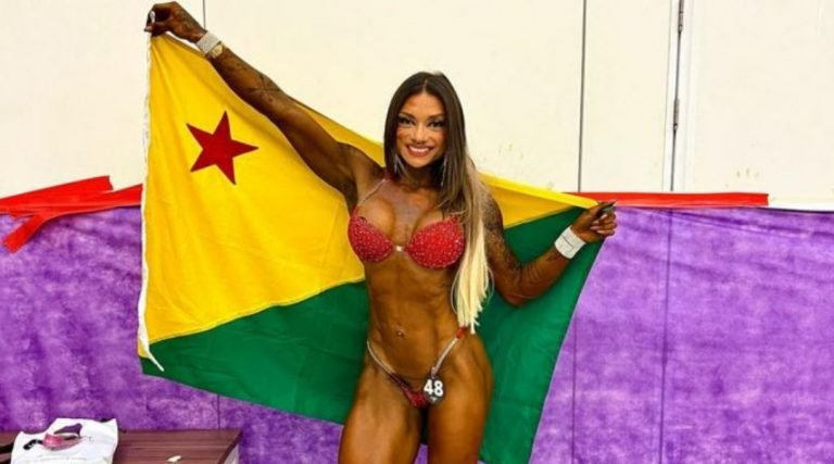 Acreana conquista dois títulos de fisiculturismo em Manaus
