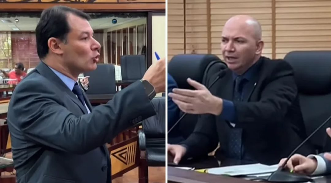 VÍDEO; Roberto Duarte e Gerlen Diniz batem boca em sessão extraordinária na Assembleia Legislativa