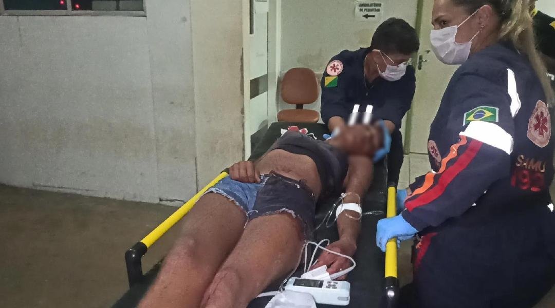 Mulher é ferida com golpe de terçado na cabeça após discussão no segundo distrito de Rio Branco