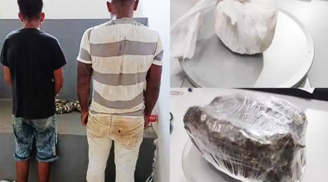 Ação integrada das polícias prende dois indivíduos acusados de tráfico de drogas no interior do Acre