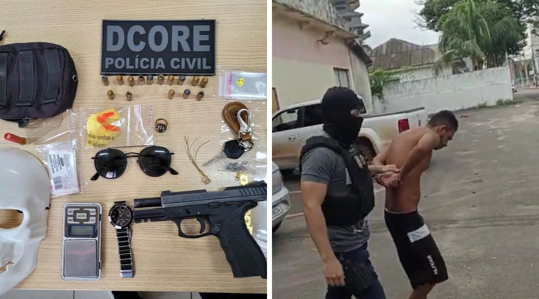Suspeito de onda de roubos em Rio Branco é preso pela PCAC