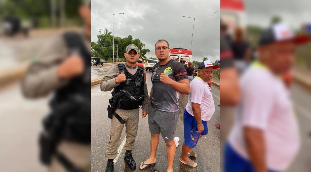 Policiais militares salvam vida de idoso atropelado em Rio Branco