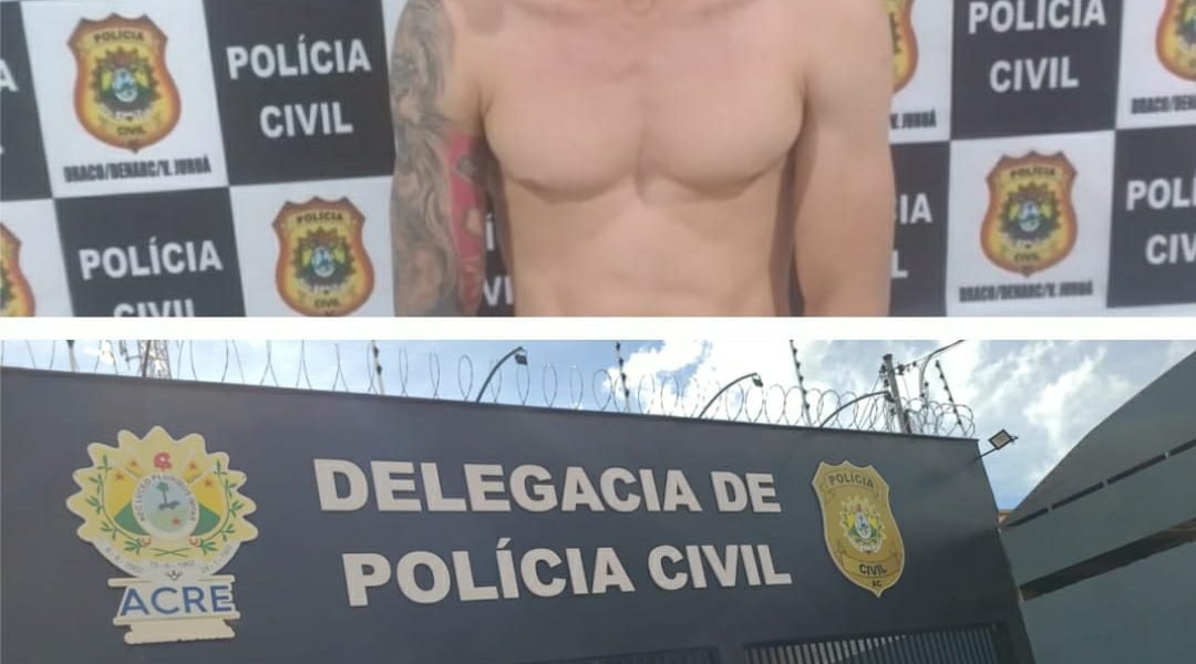 Polícia Civil prende homem que mantinha companheira em cárcere privado em Cruzeiro do Sul