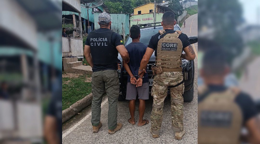 Homem é preso por tentativa de feminicídio contra sua própria companheira em Marechal Thaumaturgo